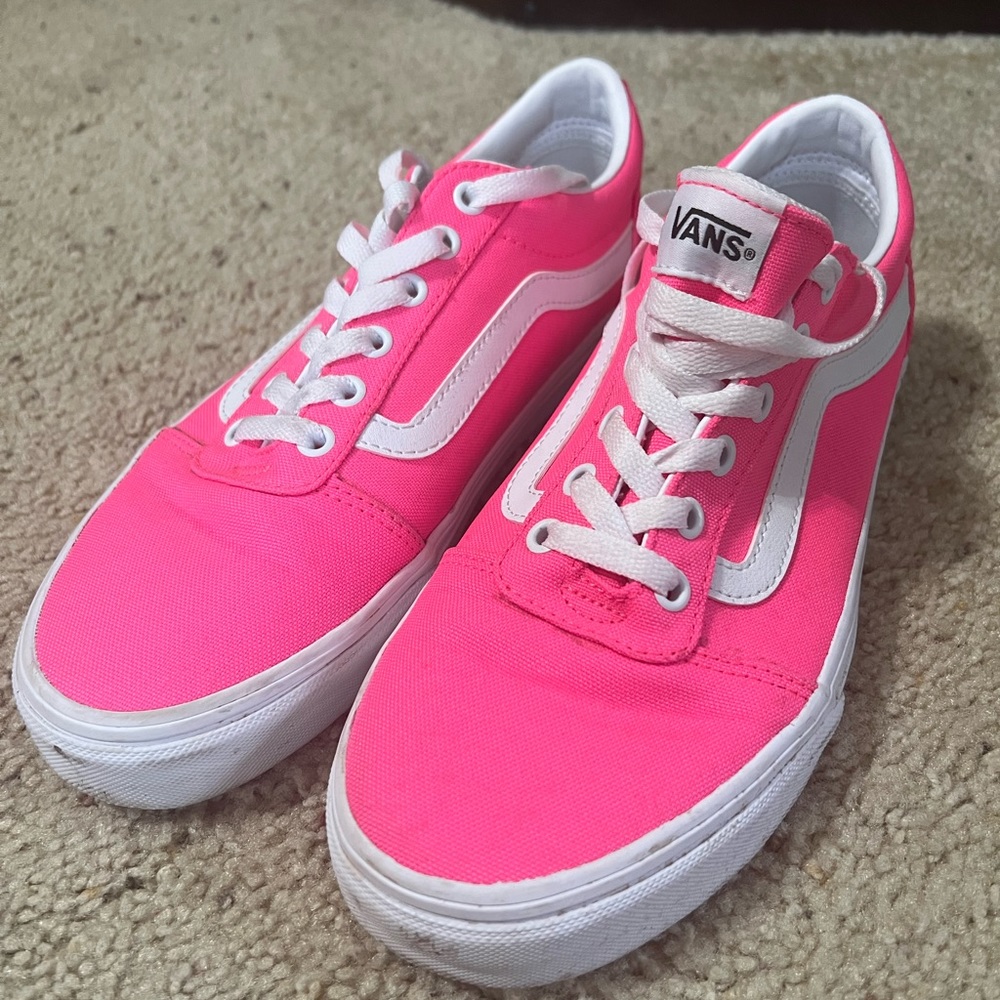Hot Pink Vans